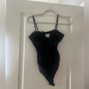 Cami NYC black lace bodysuit